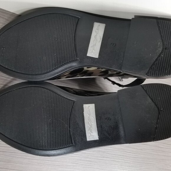 Halogen Leopard Print Studded Chelsea Rain Boots, Womens Size 8 M - Picture 11 of 11